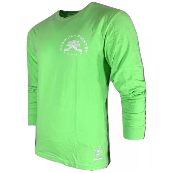 AMERICAN FIGHTER Men's T-Shirt L/S BRISTOL TEE - Picture 4 of 9